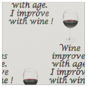 Gele wijn stof (Close Up)