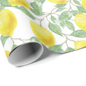 Gele wijnstokken met groene kleur en met grijs cadeaupapier (Rol Hoek)