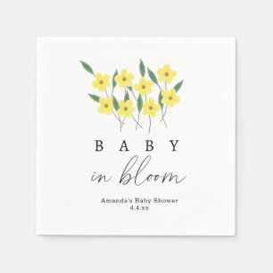 Gele Wildbloemen - Baby in bloei Servet