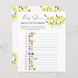 Gele Wildbloemen \ Emoji pictionary game