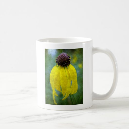 Gele wilde bloem koffiemok (Rechts)