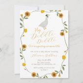 Gele wilde bloem Moeder Goose Nursery Rhyme Kaart (Voorkant)