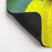 Gele wilde bloem muismat (Hoek)