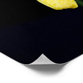 Gele wilde bloem poster (Hoek)