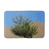 Gele wilde bloemen in zandbloemen badmat (Voorkant)