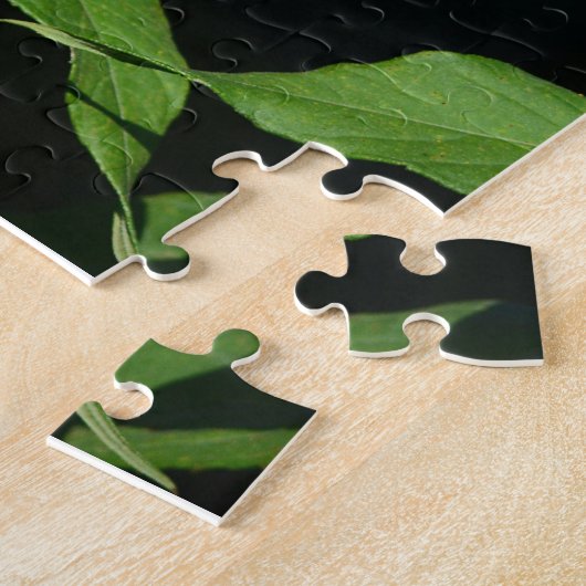 Gele wilde bloemen Jigzaag Puzzle Legpuzzel (Zijkant)