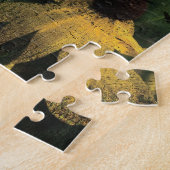 Gele wilde bloemen legpuzzel (Zijkant)