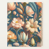 Gele wilde bloemen "You can do it" bloemen op maat Planner (Achterkant)