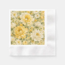 Gele Wilde Bloemenweide Cottagecore Bloemstuk 