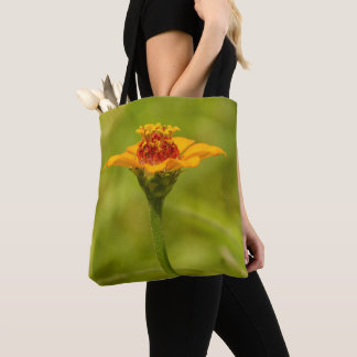 Gele Wilde Vloer Tote Bag