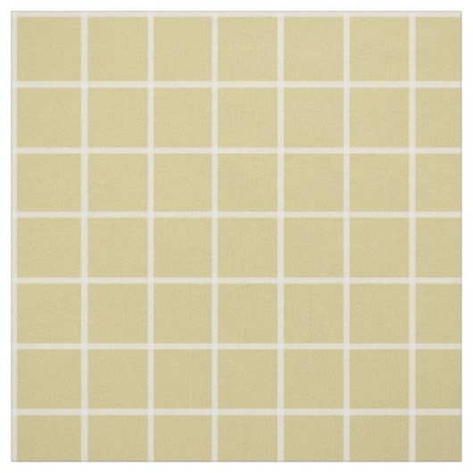 Gele Windows Check Plays Stof (Swatch)