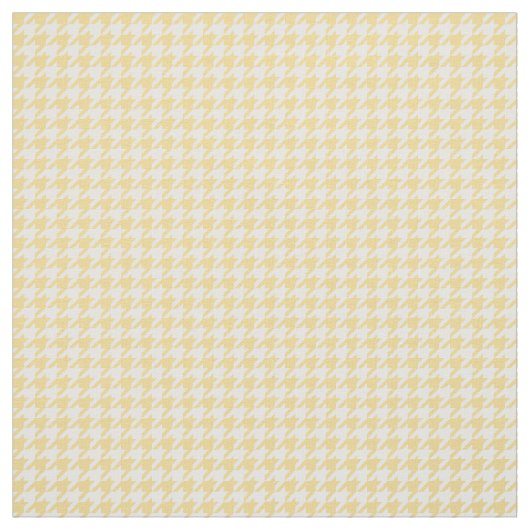 Gele witte dichte trommel stof (Swatch)