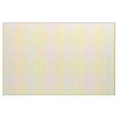 Gele witte dichte trommel stof (Fat Quarter)