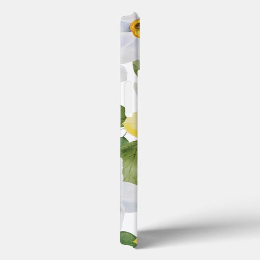 Gele, witte en groene Floral Daffodils Case-Mate iPhone Case (Achterkant / Rechts)