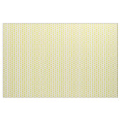 Gele witte mini-polaire dots stof (Yard (91,4 cm))