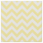 Gele witte rendy Chevron Pattern Fabric Stof (Close Up)
