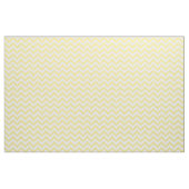 Gele witte rendy Chevron Pattern Fabric Stof (Fat Quarter)