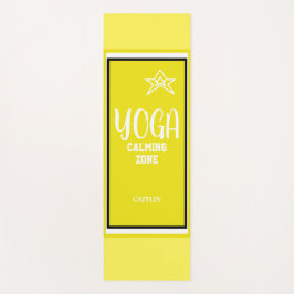 Gele Witte Ster Naam Yogamat