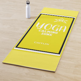 Gele Witte Ster Naam Yogamat