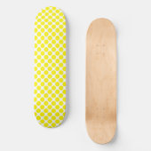 Gele Witte Stippen Persoonlijk Skateboard (Voorkant)