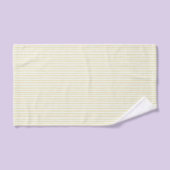 Gele Witte Strepen Bad Handdoek (Handdoek)