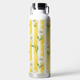 GELE & WITTE STREPEN & WITTE MARGRIETEN WATERFLES