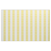 Gele, witte, verticale, moderne stripper stof (Fat Quarter)