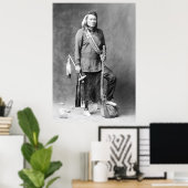 Gele Wolf Poster (Thuiskantoor)