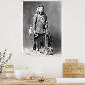 Gele Wolf Poster (Keuken)