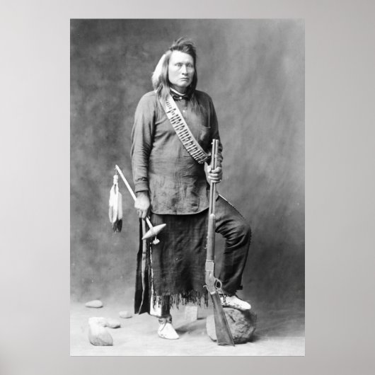 Gele Wolf Poster (Voorkant)