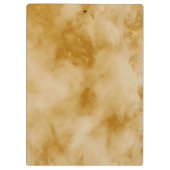 Gele wolken klembord (Achterkant)