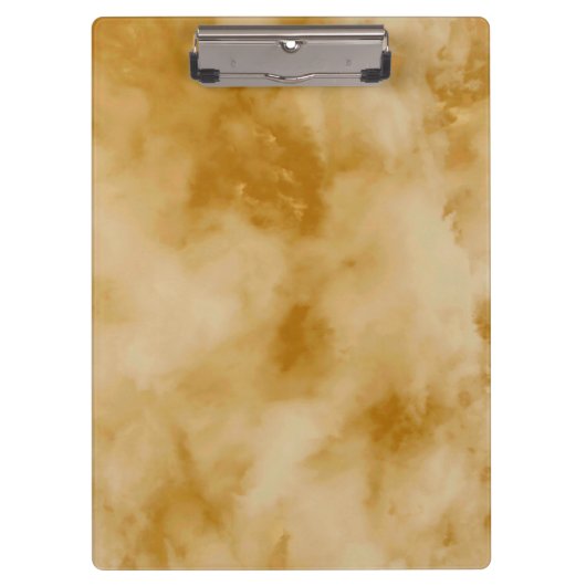 Gele wolken klembord (Voorkant)