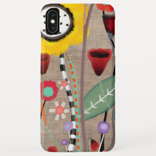 Gele wonderland weide klaprozen Case-Mate iPhone case