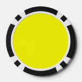 Gele Yayness Poker Chips (Achterkant)