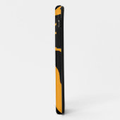 Gele Zebra Stripe Animal Print Case-Mate iPhone Case (Achterkant/links)