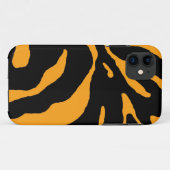 Gele Zebra Stripe Animal Print Case-Mate iPhone Case (Achterkant (horizontaal))