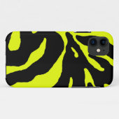 Gele Zebra Stripe Animal Print Case-Mate iPhone Case (Achterkant (horizontaal))