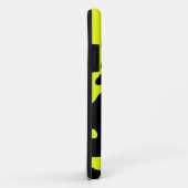 Gele Zebra Stripe Animal Print Case-Mate iPhone Case (Achterkant/rechts)