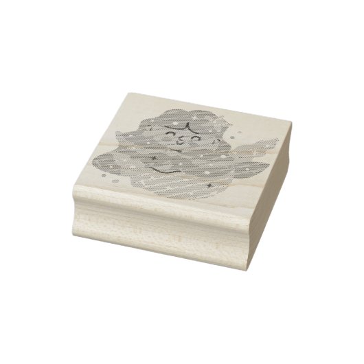 Gele zeemeermin rubberstempel (Stempel)