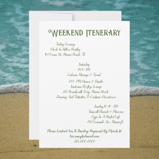 Gele zeepaard onder de zee  kaart