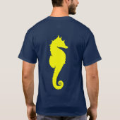 Gele Zeepaard T-shirt (Achterkant)
