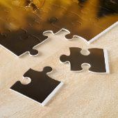 gele zigeunerin legpuzzel (Zijkant)