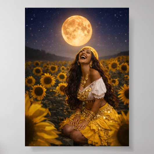gele zigeunerposter of download poster (Voorkant)