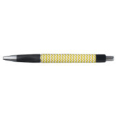 Gele zigzag, gele Chevron, geometrisch patroon Pen (Voorkant)