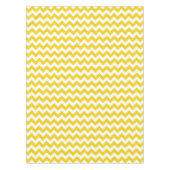 Gele zigzag, gele Chevron, geometrisch patroon Tafelkleed (Voorkant)