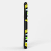 Gele zigzag Pop Aztec Case-Mate iPhone Case (Achterkant/rechts)