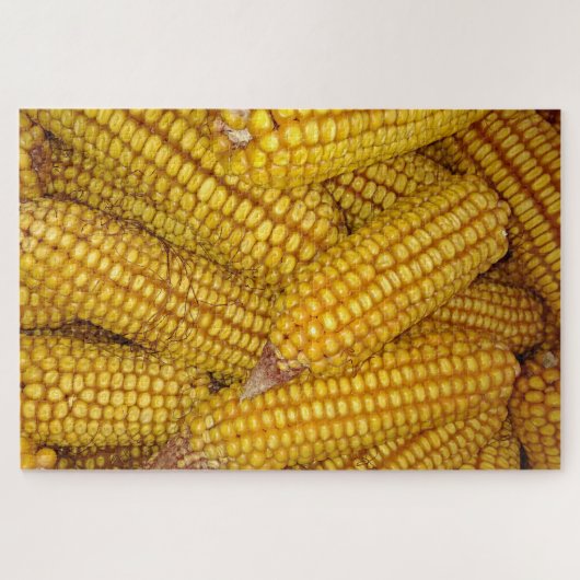 Gele zoete corn legpuzzel (Horizontaal)
