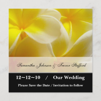 Gele zomer behalve de datum save the date