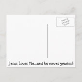 Gele Zon Briefkaart (Achterkant)