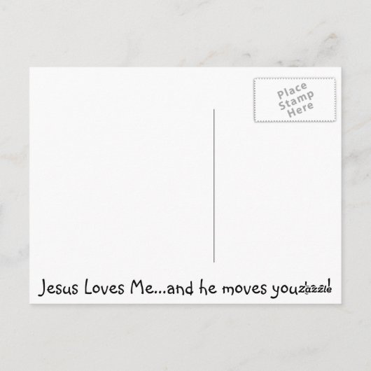 Gele Zon Briefkaart (Achterkant)